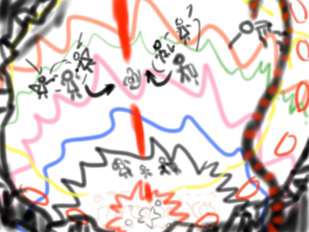 不登校のイメージの絵