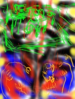 気になっていたことを絵に描いてゆく。途中で子供の時のことが関係しているように思えてくる。